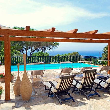 Alghero Villa Barranch With Sea View Swimming Pool For 6 People Bagian luar foto