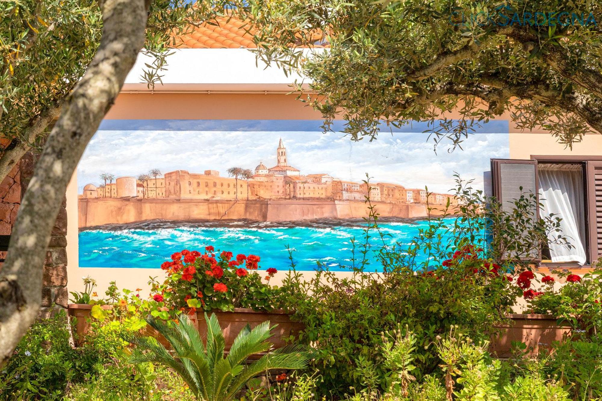 Alghero Villa Barranch With Sea View Swimming Pool For 6 People Bagian luar foto