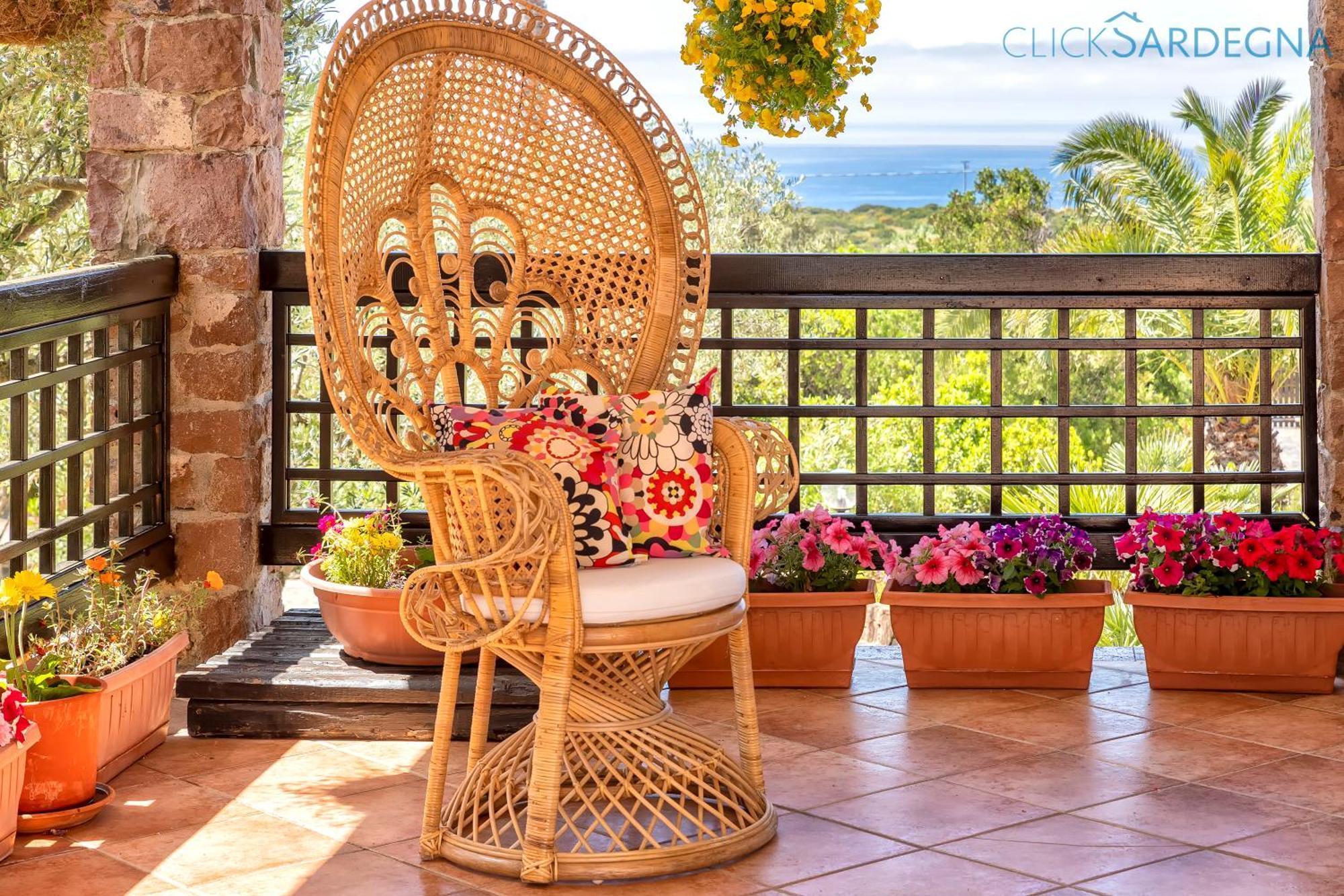 Alghero Villa Barranch With Sea View Swimming Pool For 6 People Bagian luar foto