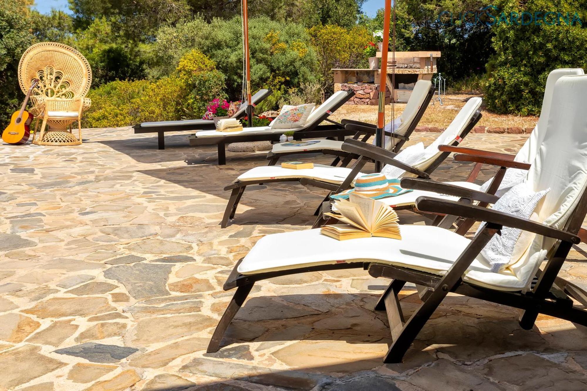 Alghero Villa Barranch With Sea View Swimming Pool For 6 People Bagian luar foto