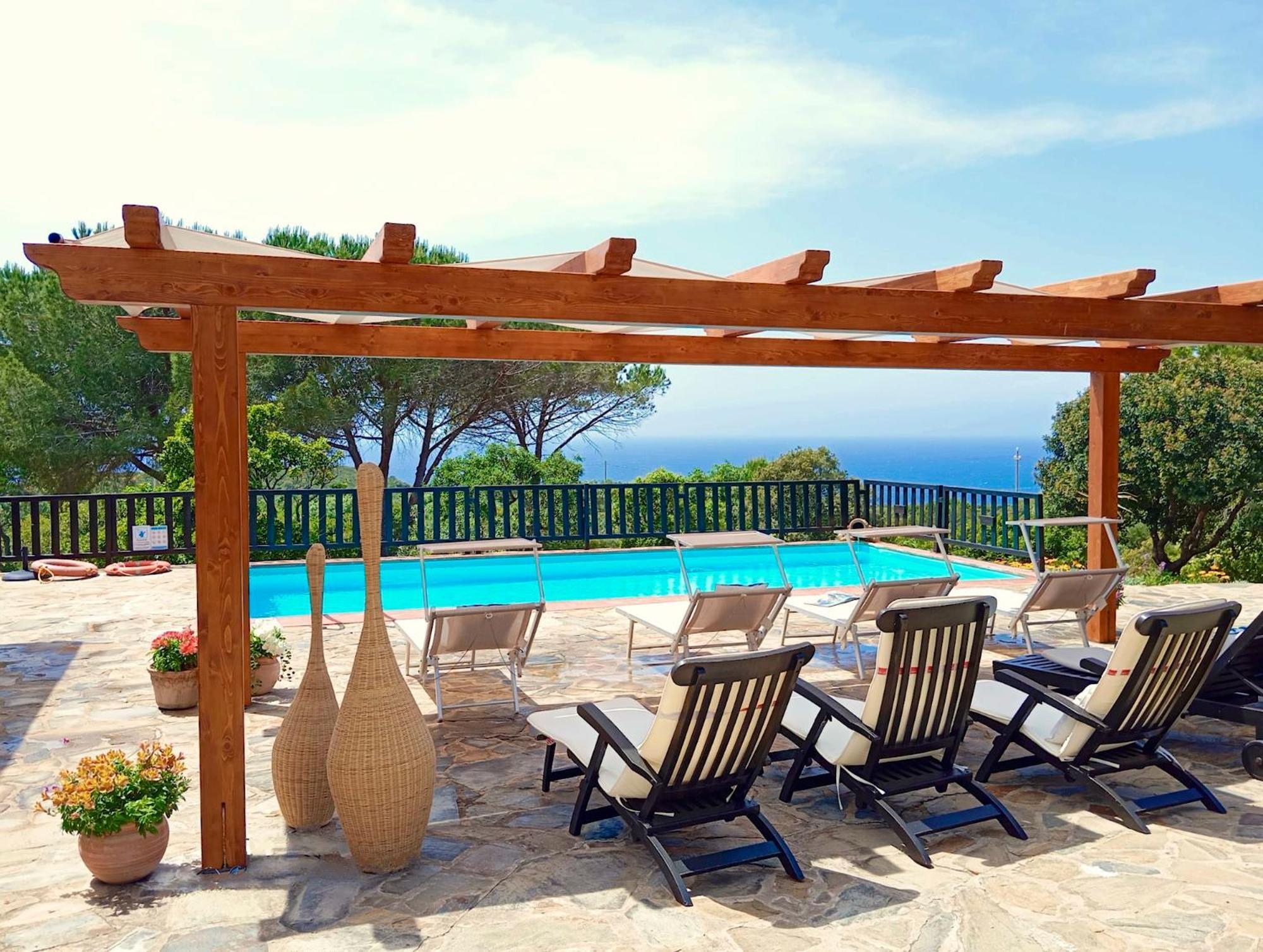 Alghero Villa Barranch With Sea View Swimming Pool For 6 People Bagian luar foto