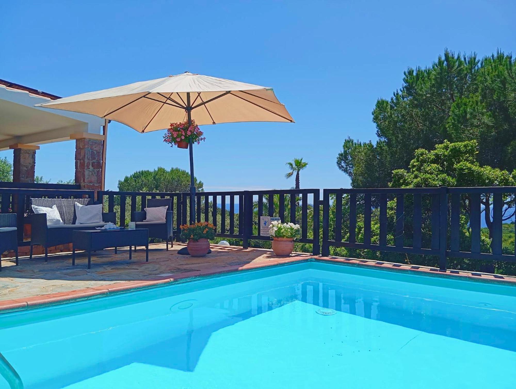 Alghero Villa Barranch With Sea View Swimming Pool For 6 People Bagian luar foto