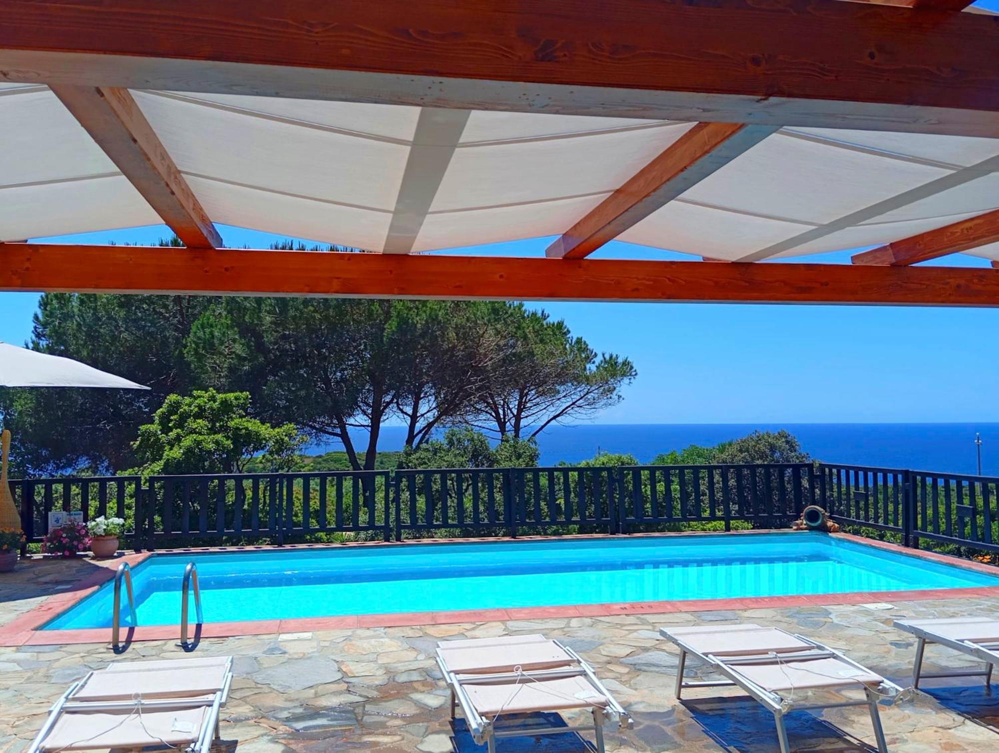 Alghero Villa Barranch With Sea View Swimming Pool For 6 People Bagian luar foto
